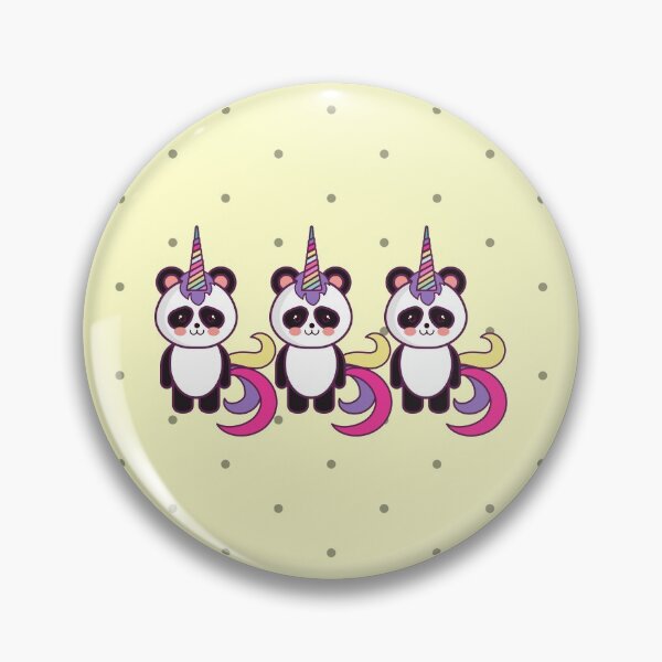 Item preview, Pandacorns & Polka Dots designed and sold by Cherish Behrendt.