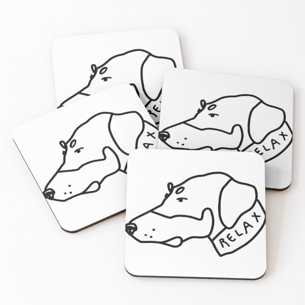 Item preview, relax dog doodle designed and sold by ozl01.