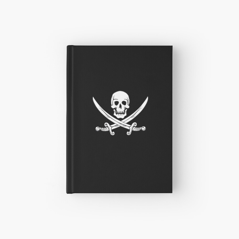 dibujo de calavera Cuaderno de tapa dura