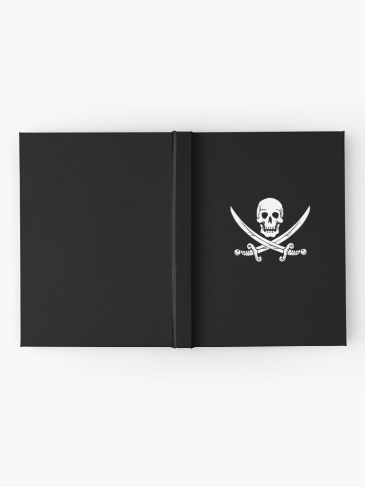 Imagen 2 de 3, Cuaderno de tapa dura con la obra dibujo de calavera, diseñada y vendida por Lapetiteredac.