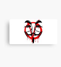 V For Vendetta Canvas Print