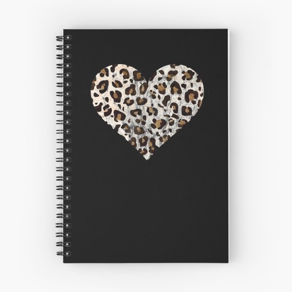 Item preview, Distressed Leopard Print Heart designed and sold by Bumblefuzzies.
