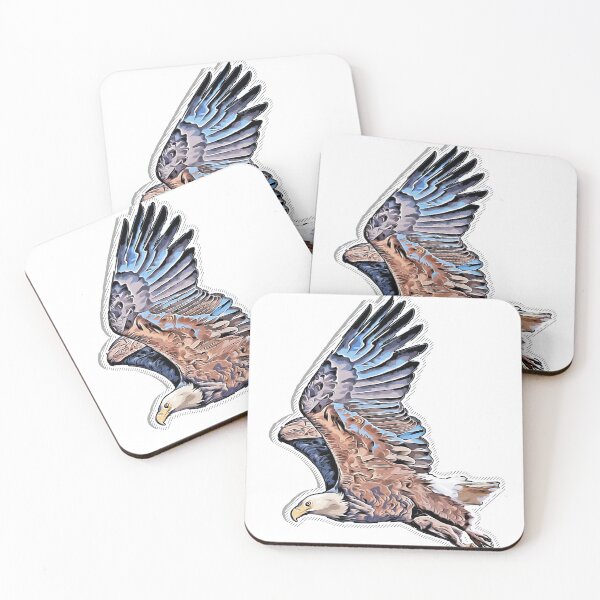 Item preview, Eagle flying designed and sold by Moxiekingdom.