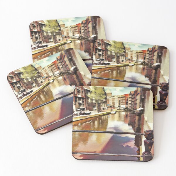 Item preview, Amsterdam Waterways Painting designed and sold by Judy Palkimas.