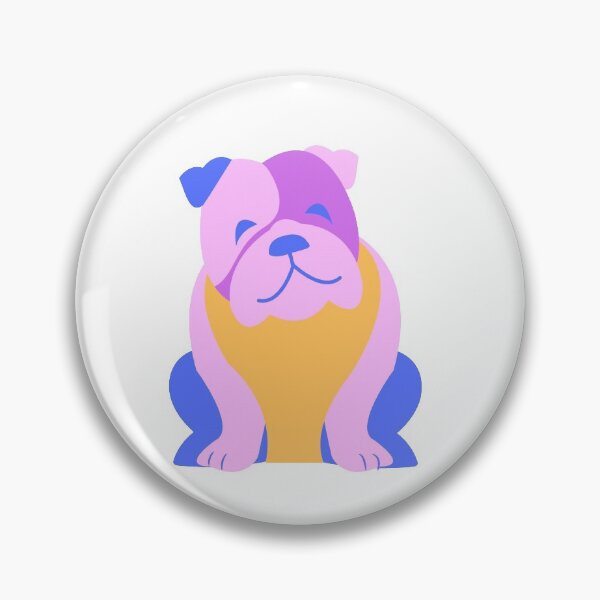 Item preview, purple bulldog designed and sold by puppstore.