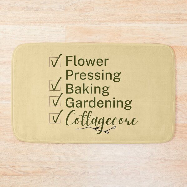 Item preview, Cottagecore Checklist designed and sold by EverythingCore.
