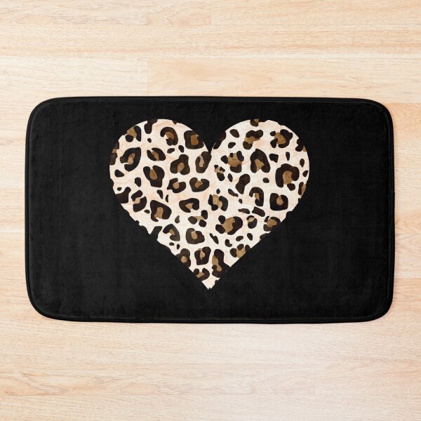 Item preview, Leopard Print Heart designed and sold by Bumblefuzzies.