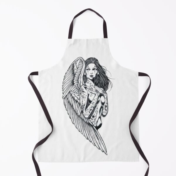Item preview, Wild girl woman tattoos designed and sold by Home-of-art.