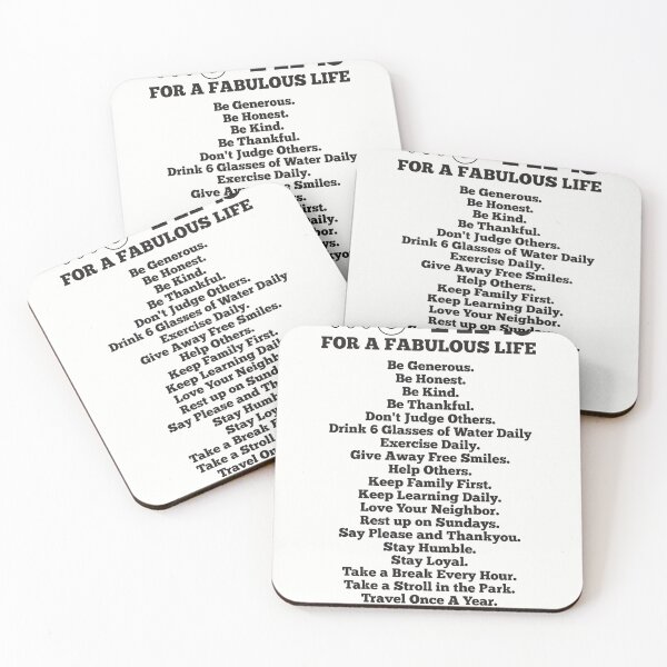 Item preview, My Tips For a Fabulous Life designed and sold by SugarSkyCo.