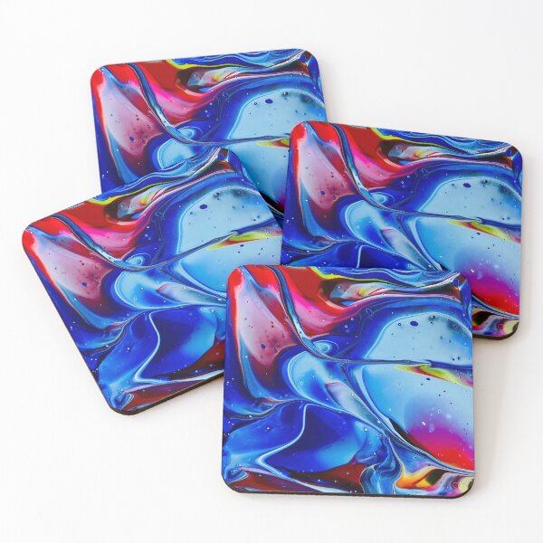 Item preview, The Blue Wave - Acrylic Paint Pour  designed and sold by Amy  Grover.
