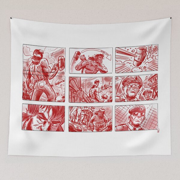 Item preview, Chain Gang #4 - Comic panel style designed and sold by Mason Comics.