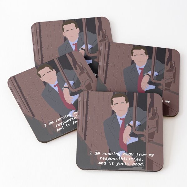 Item preview, Michael Scott Running Away From Responsibilities  designed and sold by kjshouse.