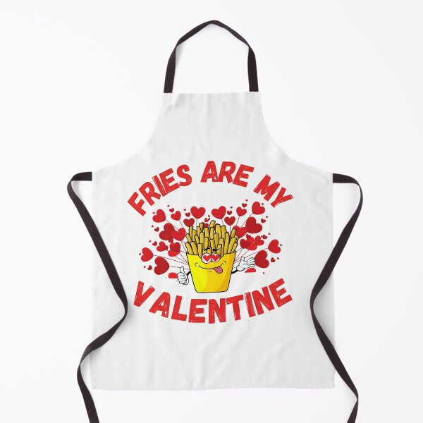 Item preview, FRIES ARE MY VALENTINE designed and sold by LiveAndGlow.