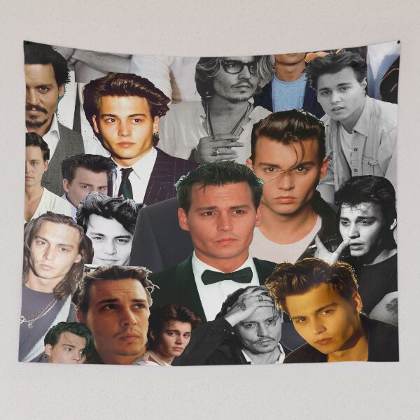 Item preview, Johnny Depp Collage designed and sold by tatianaedell.