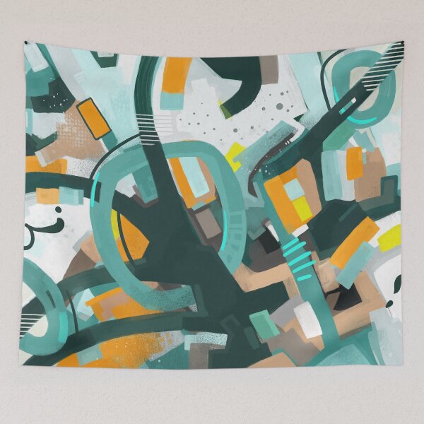 Item preview, Study in blue 8 designed and sold by San-Tru.