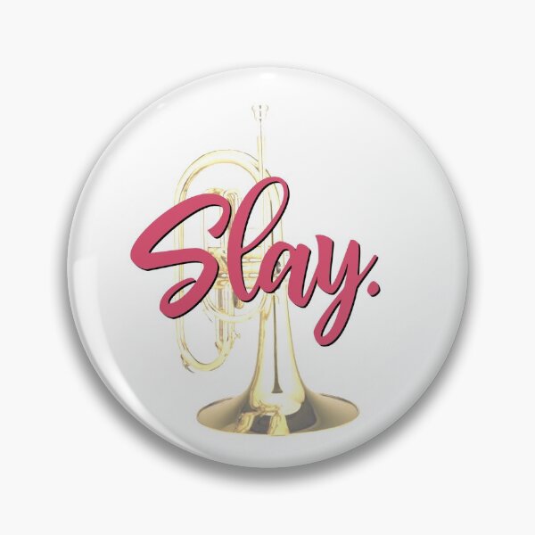 Item preview, Slay - Mellophone designed and sold by BandMomDesigns.