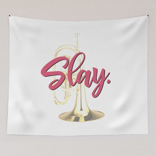 Item preview, Slay - Mellophone designed and sold by BandMomDesigns.