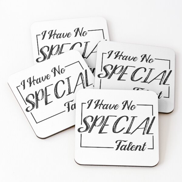 Item preview, I have no special talent T-shirt black and white  designed and sold by KIKOOSTORE.