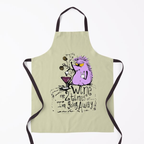 Item preview, Ilustración de un puercoespín al que le gusta el vino designed and sold by manuelunsui.