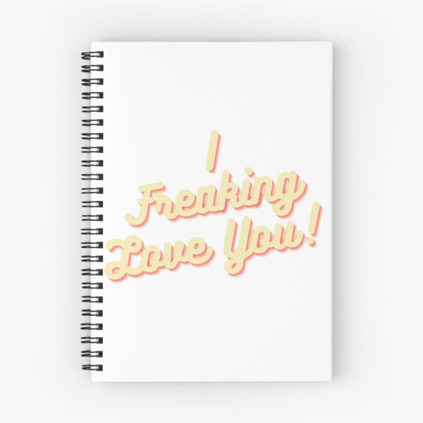 Item preview, I Freaking Love You! Retro designed and sold by PatientCitizen.