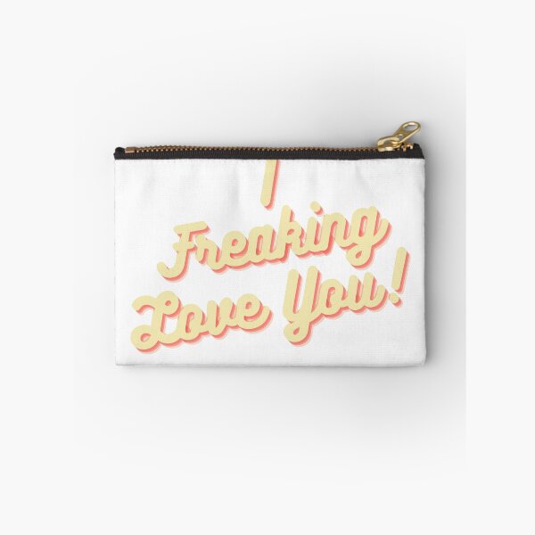 Item preview, I Freaking Love You! Retro designed and sold by PatientCitizen.