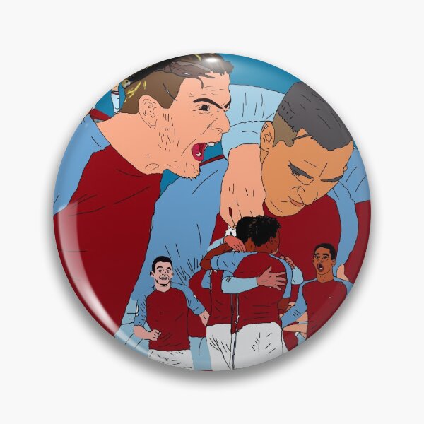 Item preview, aston villa football club art print poster celebration designed and sold by madein1874.