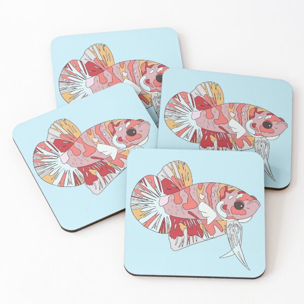 Item preview, Betta Fish Koi HMPK designed and sold by KaguArts.