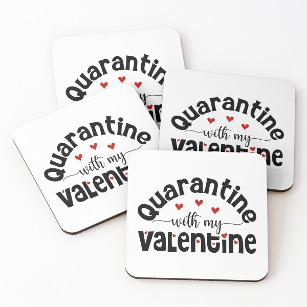Item preview, Quarantine with my Valentine-gift idea for spouses  designed and sold by BRtisticDesigns.