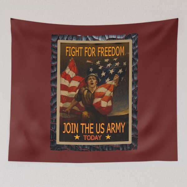 Item preview, Fight for Freedom, Join The U.S. Army Today designed and sold by ronnieyoung.