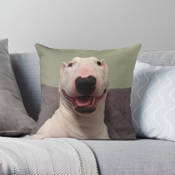 @PupperNelson: Happy Nelson! Throw Pillow