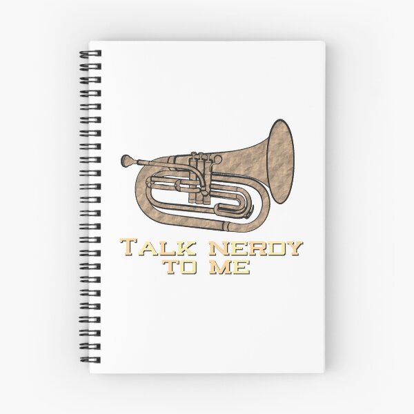 Item preview, Talk Nerdy To Me - Baritone designed and sold by BandMomDesigns.