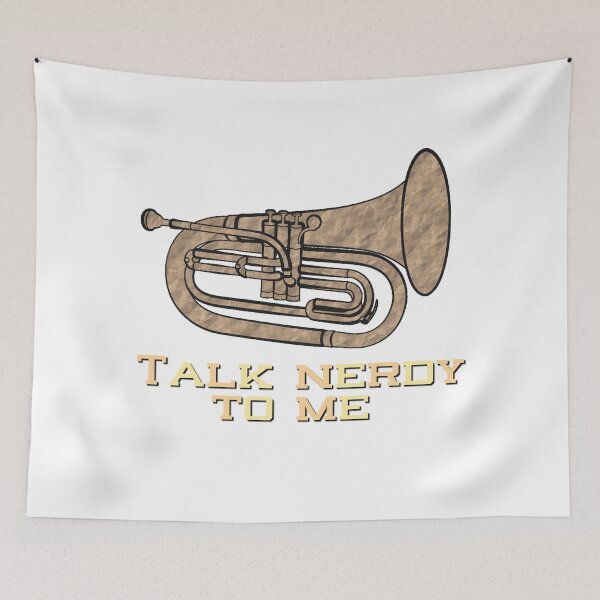 Item preview, Talk Nerdy To Me - Baritone designed and sold by BandMomDesigns.