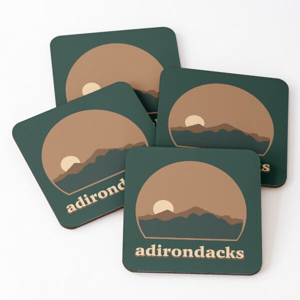 Item preview, Adirondack Upstate NY Skyline Green designed and sold by emilyspencer.