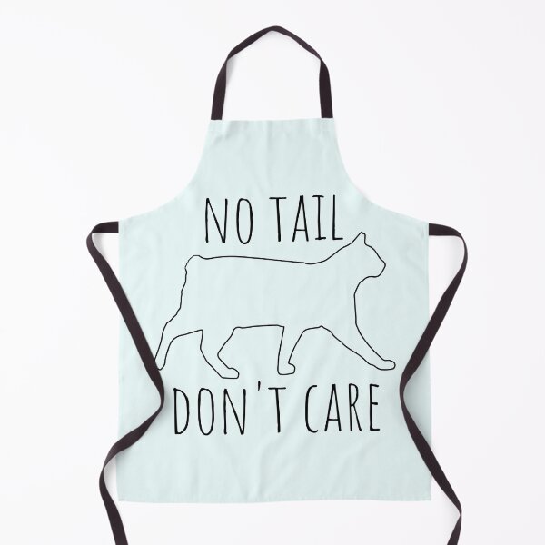 Item preview, No Tail Don't Care Tailless Cat Manx Lover designed and sold by MixedBagMerch.
