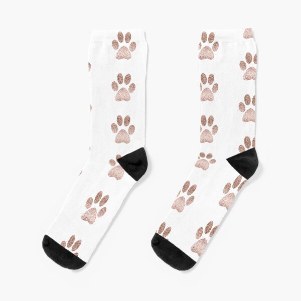 Item preview, Sparkling rose gold paw print designed and sold by RoseAesthetic.