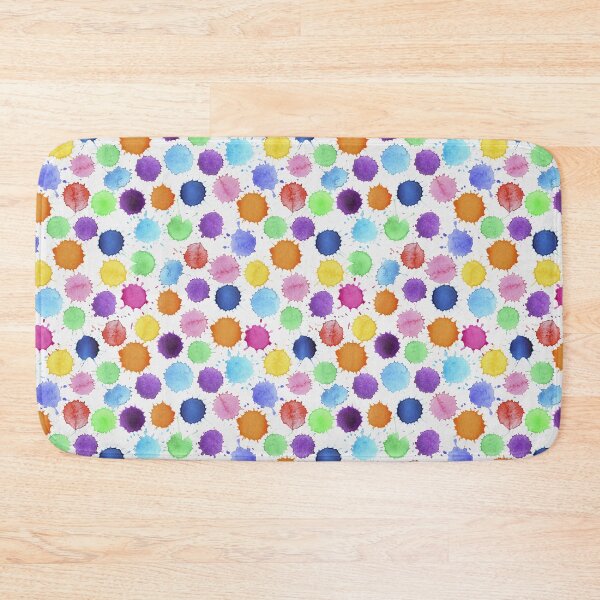 Item preview, Watercolor colorful circle pattern designed and sold by della95.