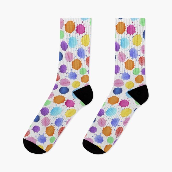 Item preview, Watercolor colorful circle pattern designed and sold by della95.
