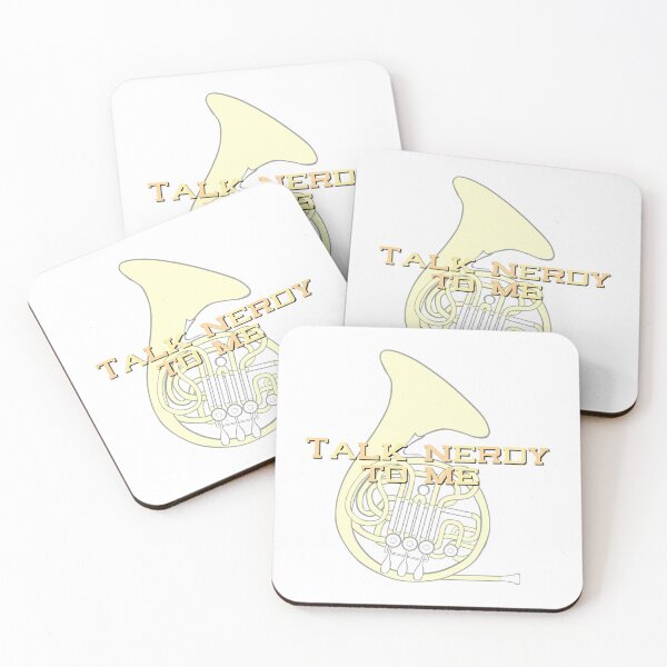 Item preview, Talk Nerdy To Me - French Horn designed and sold by BandMomDesigns.