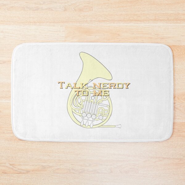 Item preview, Talk Nerdy To Me - French Horn designed and sold by BandMomDesigns.
