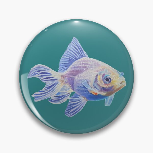 Artikelvorschau, Weißer Goldfisch - Fischmalerei (kein Hintergrund) entworfen und verkauft von Emily Bickell.