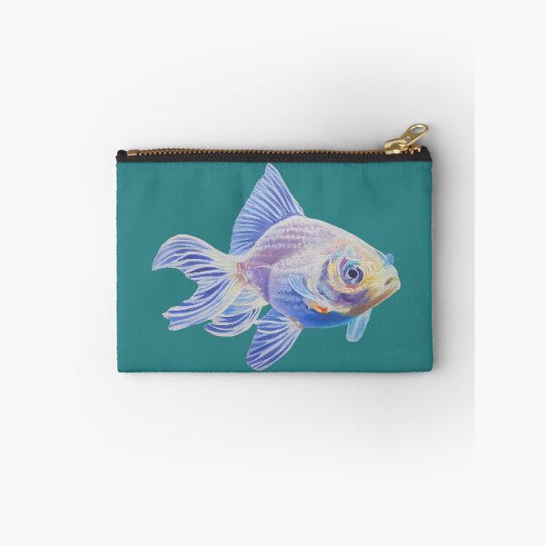 Item preview, White Goldfish - fish painting (no background) designed and sold by Emily Bickell.