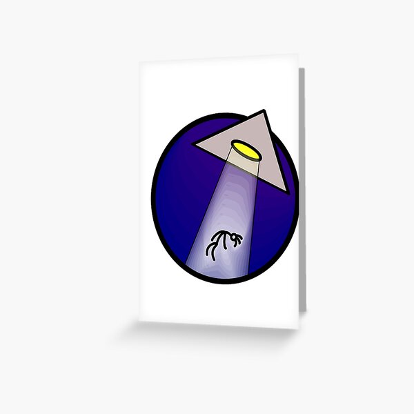 ABDUCCIÓN ALIENÍGENA lambric Tarjetas de felicitación