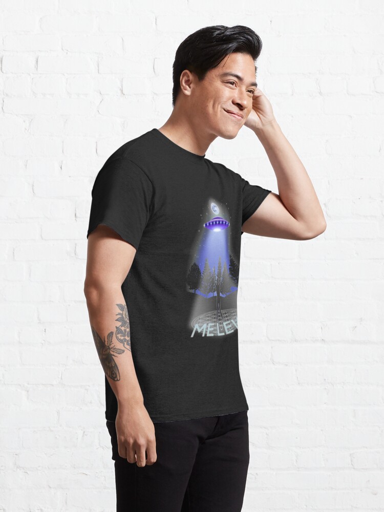 Alternate view of UFO Abduction Take me! Classic T-Shirt