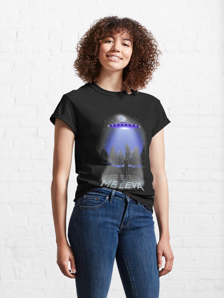 Alternate view of UFO Abduction Take me! Classic T-Shirt