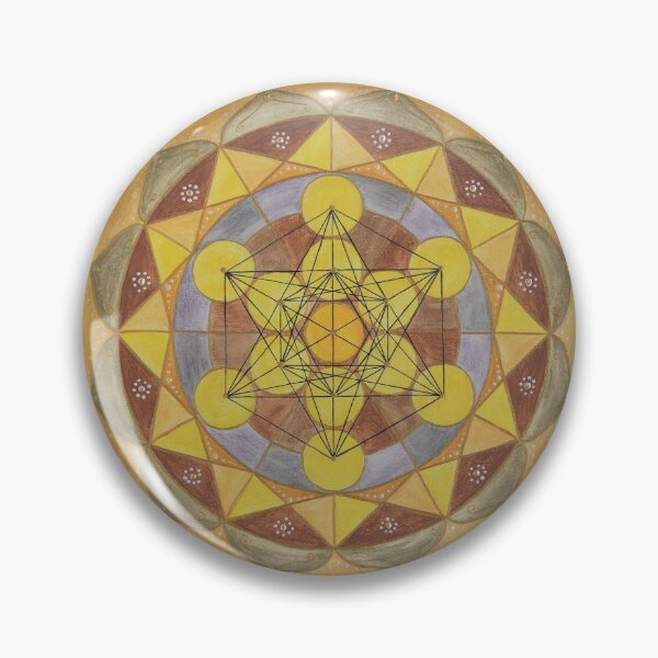Item preview, Metatron'e Cube Mandala designed and sold by Barbara McKell.