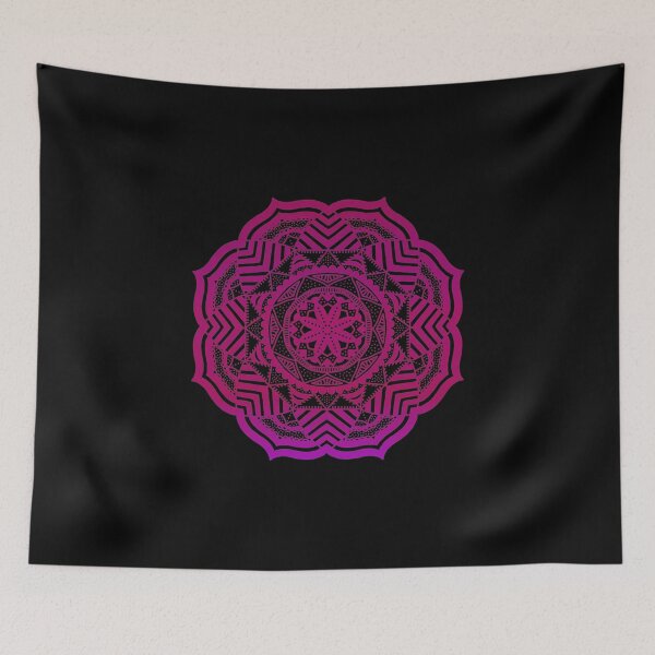 Item preview, Gradient purple and red mandala designed and sold by metin1331.