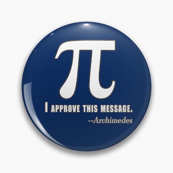 Item preview, PI DAY HUMOR Archimedes  designed and sold by Greenbaby.