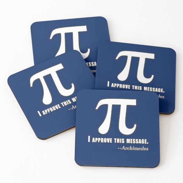 Item preview, PI DAY HUMOR Archimedes  designed and sold by Greenbaby.