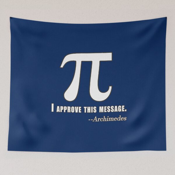 Item preview, PI DAY HUMOR Archimedes  designed and sold by Greenbaby.