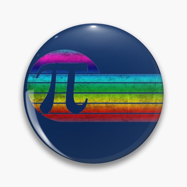 Item preview,  PI DAY Rainbow Stripes Distressed Simple Elegant designed and sold by Greenbaby.